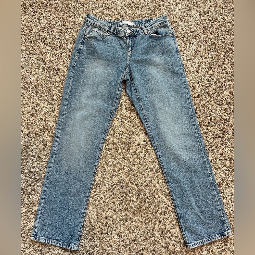 GARAGE Low Rise Baggy Jeans